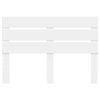  Fejtámla fejtámlával Fehér 150 cm Faanyag