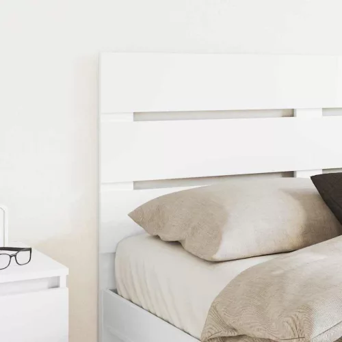  Fejtámla fejtámlával Fehér 140 cm Faanyag