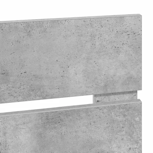  Fejtámla fejtámlával Beton Szürke 135 cm Faanyag