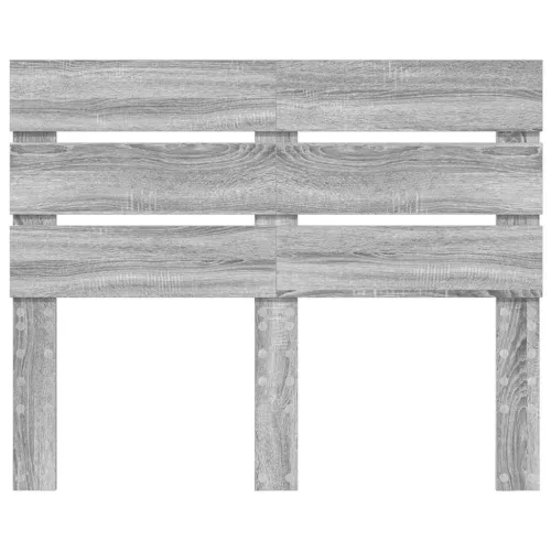  Fejtámla fejtámlával Szürke Sonoma 135 cm Faanyag