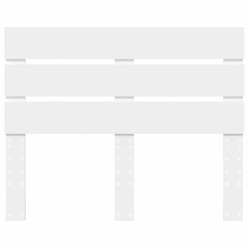  Fejtámla fejtámlával Fehér 120 cm Faanyag