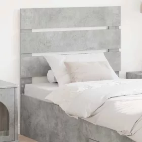  Fejtámla fejtámlával Beton Szürke 100 cm Faanyag