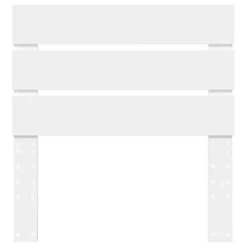  Fejtámla fejtámlával Fehér 90 cm Faanyag