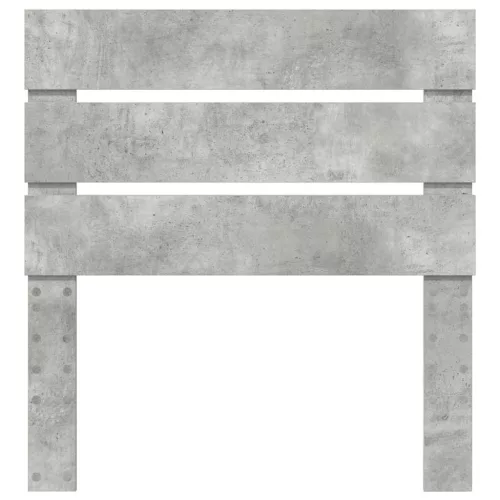  Fejtámla fejtámlával Beton Szürke 75 cm Faanyag