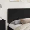  Fejtámla fejtámlával Fekete tölgy 180 cm Faanyag