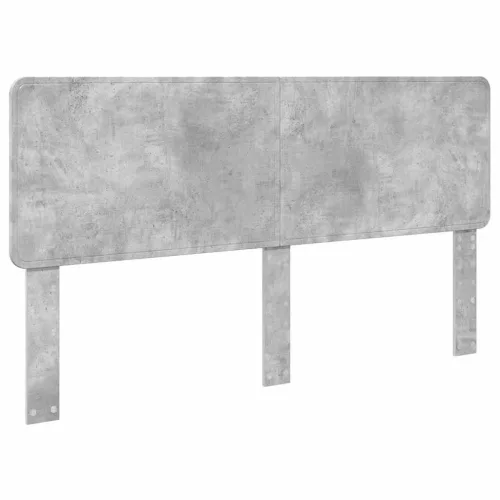  Fejtámla fejtámlával Beton Szürke 180 cm Faanyag