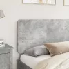  Fejtámla fejtámlával Beton Szürke 180 cm Faanyag