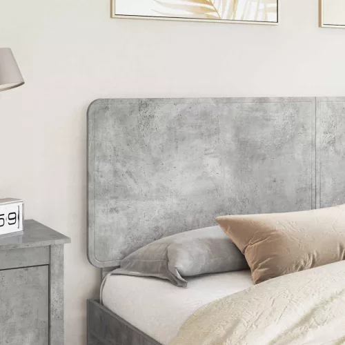  Fejtámla fejtámlával Beton Szürke 180 cm Faanyag