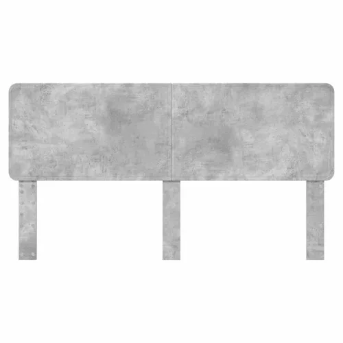  Fejtámla fejtámlával Beton Szürke 180 cm Faanyag