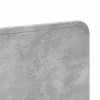  Fejtámla fejtámlával Beton Szürke 180 cm Faanyag