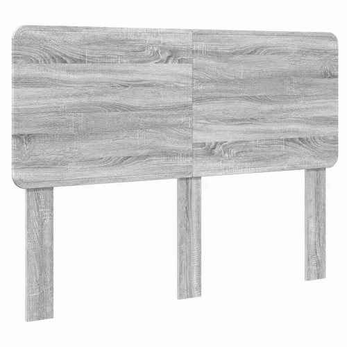  Fejtámla fejtámlával Szürke Sonoma 140 cm Faanyag