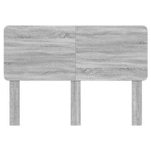  Fejtámla fejtámlával Szürke Sonoma 140 cm Faanyag