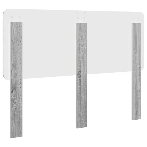  Fejtámla fejtámlával Szürke Sonoma 140 cm Faanyag