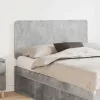  Fejtámla fejtámlával Beton Szürke 135 cm Faanyag