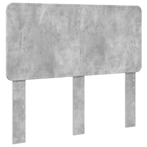  Fejtámla fejtámlával Beton Szürke 135 cm Faanyag
