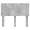  Fejtámla fejtámlával Beton Szürke 135 cm Faanyag