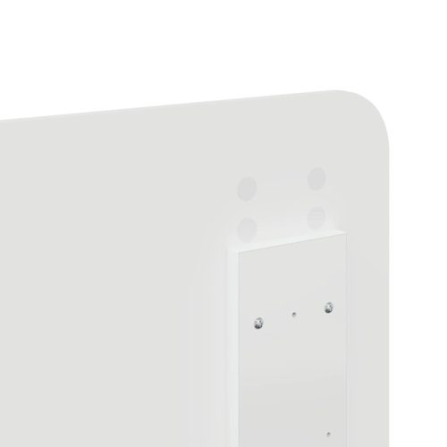  Fejtámla fejtámlával Fehér 120 cm Faanyag