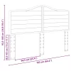  Fejtámla fejtámlával Fekete tölgy 160 cm Faanyag
