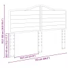  Fejtámla fejtámlával Artisan tölgy 150 cm Faanyag