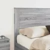  Fejtámla fejtámlával Szürke Sonoma 120 cm Faanyag