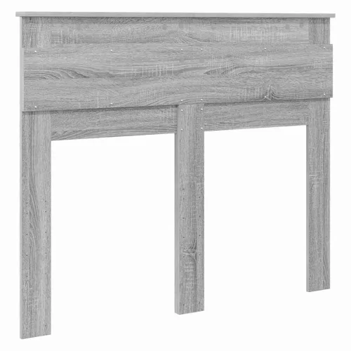  Fejtámla fejtámlával Szürke Sonoma 120 cm Faanyag