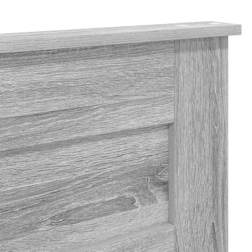  Fejtámla fejtámlával Szürke Sonoma 120 cm Faanyag