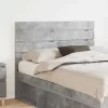  Fejtámla fejtámlával Beton Szürke 120 cm Faanyag