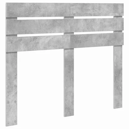  Fejtámla fejtámlával Beton Szürke 120 cm Faanyag