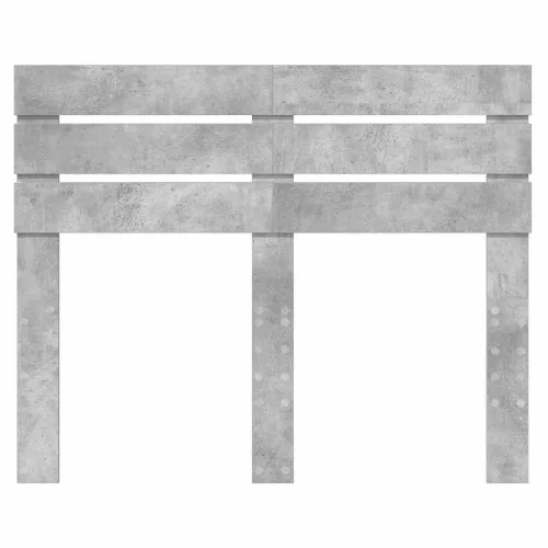  Fejtámla fejtámlával Beton Szürke 120 cm Faanyag
