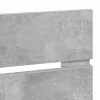  Fejtámla fejtámlával Beton Szürke 120 cm Faanyag