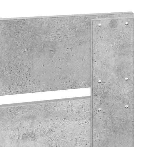  Fejtámla fejtámlával Beton Szürke 120 cm Faanyag