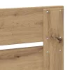  Fejtámla fejtámlával Artisan tölgy 75 cm Faanyag