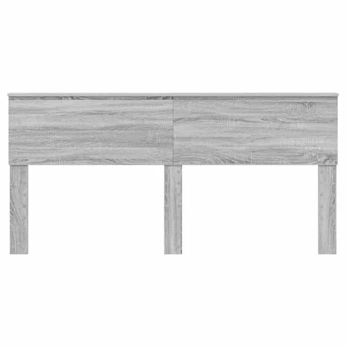  Fejtámla fejtámlával Szürke Sonoma 180 cm Faanyag
