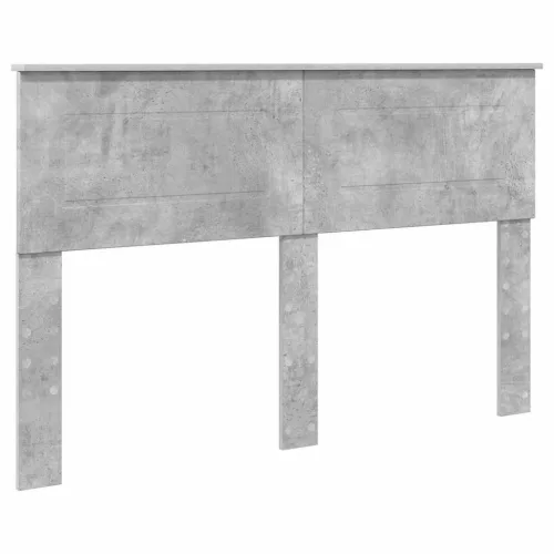  Fejtámla fejtámlával Beton Szürke 150 cm Faanyag