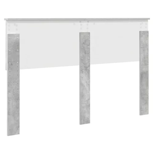  Fejtámla fejtámlával Beton Szürke 150 cm Faanyag