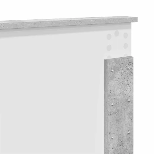 Fejtámla fejtámlával Beton Szürke 150 cm Faanyag