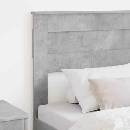  Fejtámla fejtámlával Beton Szürke 75 cm Faanyag