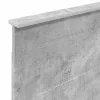  Fejtámla fejtámlával Beton Szürke 75 cm Faanyag