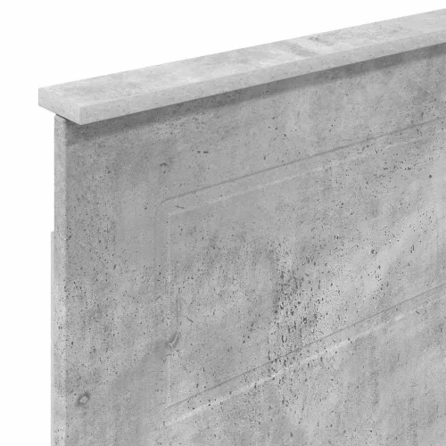  Fejtámla fejtámlával Beton Szürke 75 cm Faanyag