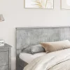  Fejtámla fejtámlával Beton Szürke 200 cm Faanyag