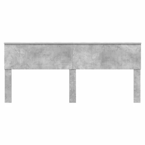  Fejtámla fejtámlával Beton Szürke 200 cm Faanyag