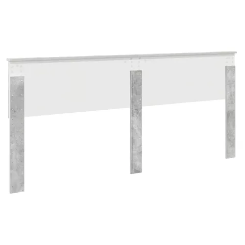  Fejtámla fejtámlával Beton Szürke 200 cm Faanyag