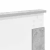  Fejtámla fejtámlával Beton Szürke 200 cm Faanyag