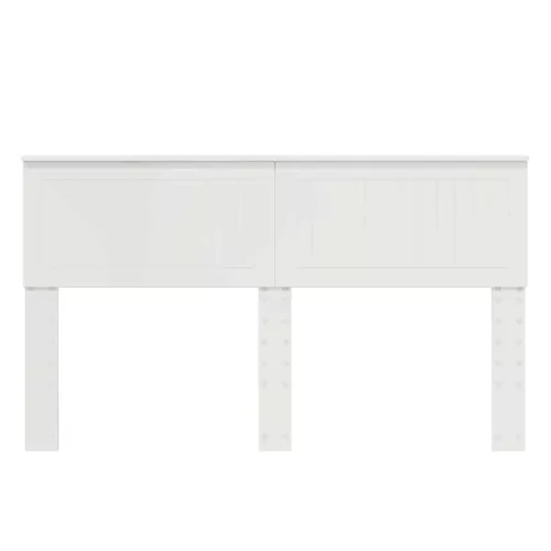  Fejtámla fejtámlával Fehér 150 cm Faanyag