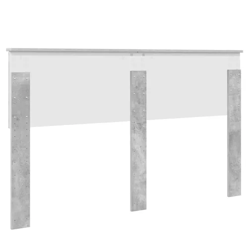  Fejtámla fejtámlával Beton Szürke 150 cm Faanyag