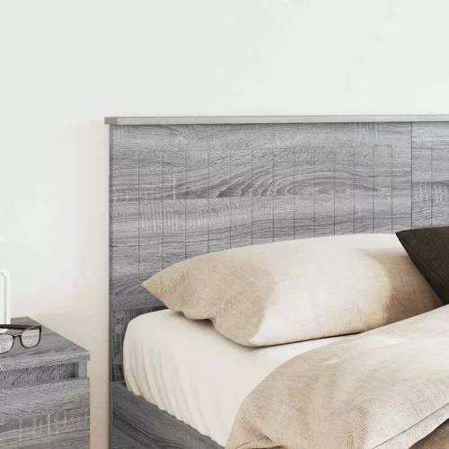  Fejtámla fejtámlával Szürke Sonoma 150 cm Faanyag