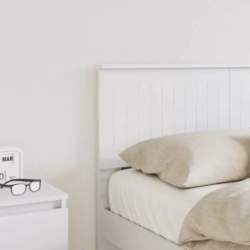  Fejtámla fejtámlával Fehér 135 cm Faanyag