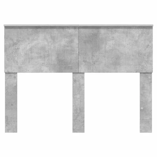  Fejtámla fejtámlával Beton Szürke 135 cm Faanyag