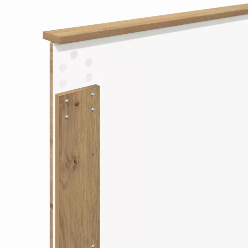  Fejtámla fejtámlával Artisan tölgy 100 cm Faanyag