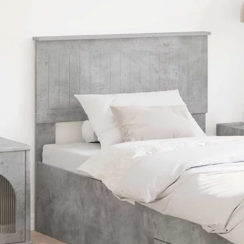  Fejtámla fejtámlával Beton Szürke 90 cm Faanyag